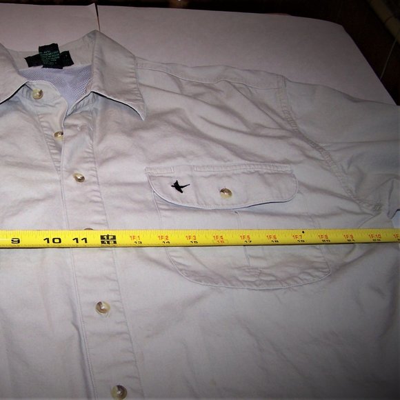 Mountain Tek Shooting Vented Sz L Short Sleeve Tan - Picture 5 of 8